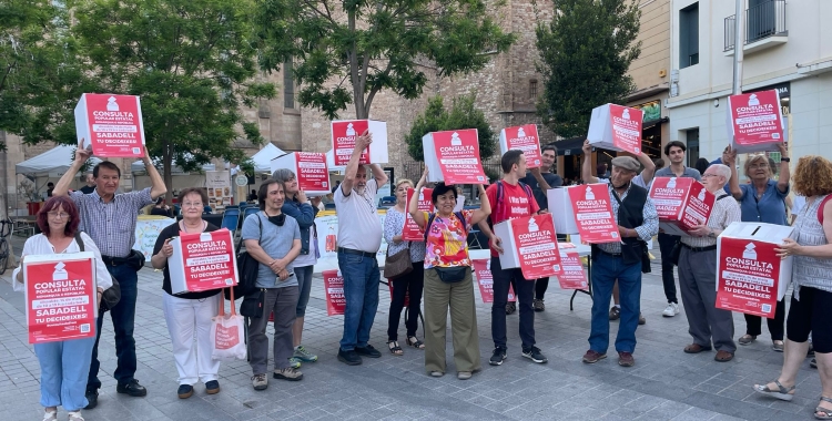 Celebració de la consulta feta | Ràdio Sabadell