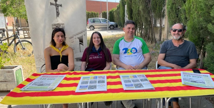 La roda de premsa a l'Estruch | Ràdio Sabadell