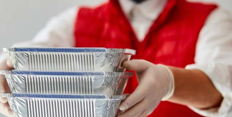 Imatge d'àpats a domicili/ Cedida