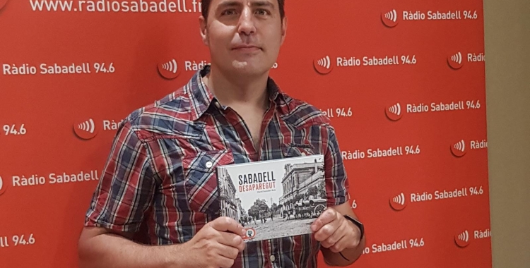 David Gonzàlez, autor de llibre 'Sabadell Desaparegut', publicat dins de la col·lecció Catalunya Desapareguda, de l’Editorial Efados.