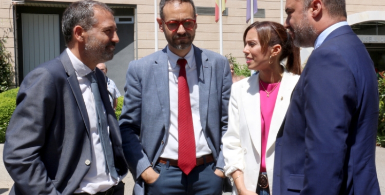 Autoritats que han signat el pacte/ACN