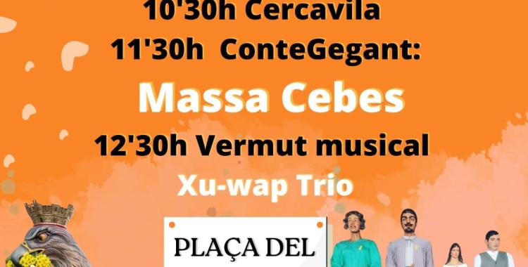 Es veurà a l'Àliga ballar per primera vegada al barri