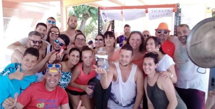 imatge cedida dels guayadors de la paella 