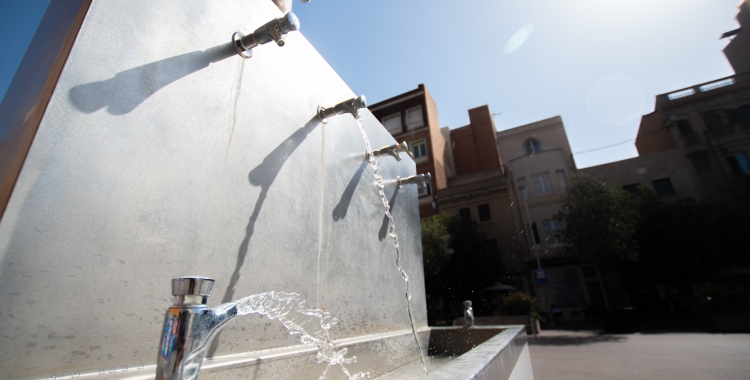 Una font instal·lada per Aigües de Sabadell/ Arxiu
