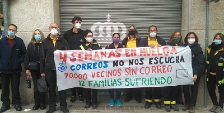 Els treballadors de protestes van fer dos mesos de vaga ara fa un any| Arxiu