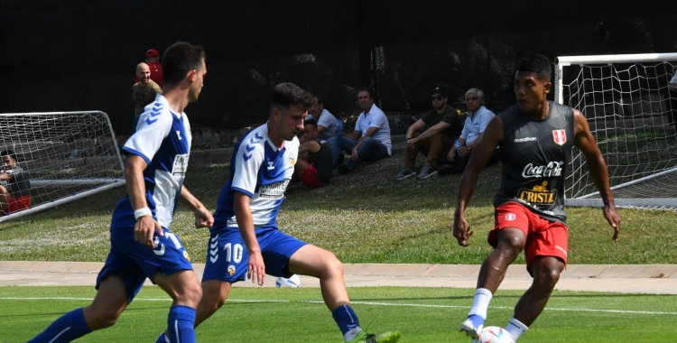 El Sabadell 'B' va guanyar la selecció peruana amb gol de Carles Fernández | CES