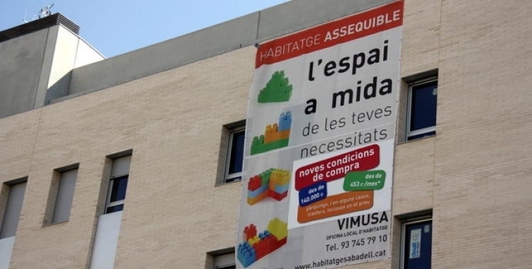 Un edifici de VIMUSA, l'empresa municipal d'habitatge | Arxiu