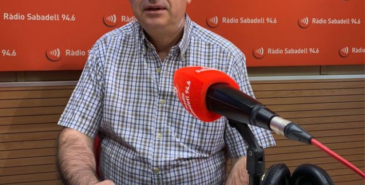 Joan Comasòlivas a Ràdio Sabadell en el marc del Dia Internacional dels Arxius | Mireia Sans