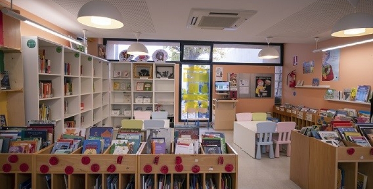 Imatge de l'interior de la biblioteca | Cedida