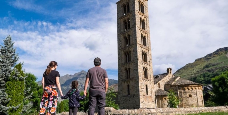 Imatge cedida pel blog 'De ruta enfmaília' de visita a la Vall de Boí