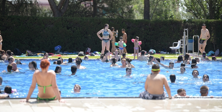 Les piscines recuperen les xifres d'afluència d'abans de la pandèmia | Roger Benet