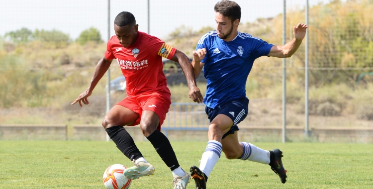 Joanet, en un partit amb el Lleida Esportiu | Cedida