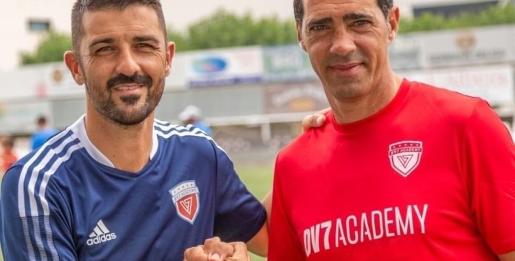 David Pirri ha signat amb DV7, l’acadèmia de David Villa | Instagram