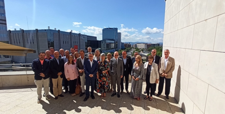 Foto de família amb els participants de l'acte | Pere Gallifa