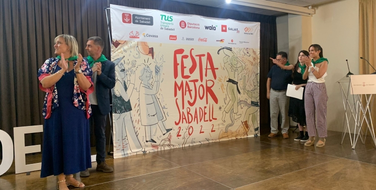 El cartell 'Destapa la Festa' ha estat el guanyador d'enguany | Mireia Sans