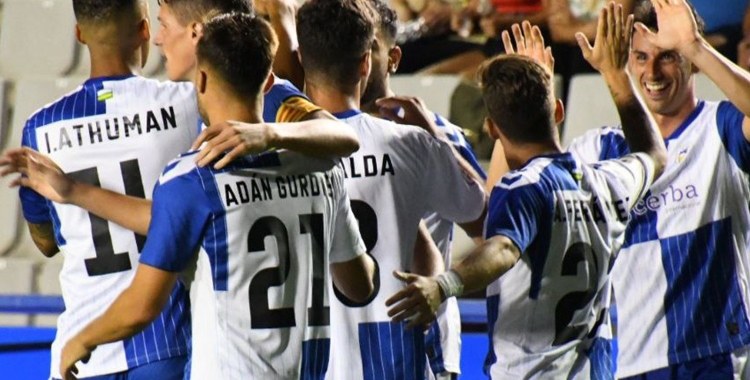 Gol del Sabadell! Juan Delgado vs Amorebieta (1-0)