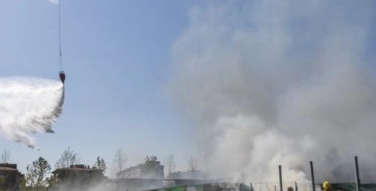 Un dels incendis de la comarca/ADF Sabadell