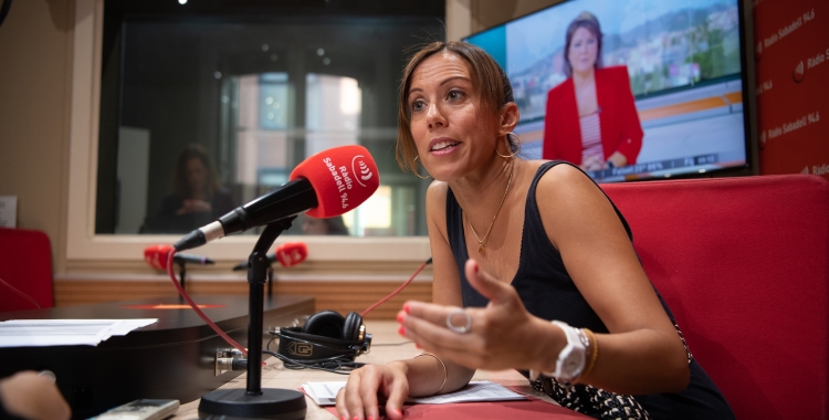 Marta Farrés ha estat avui a Ràdio Sabadell per passar revista a l'actualitat | Roger Benet