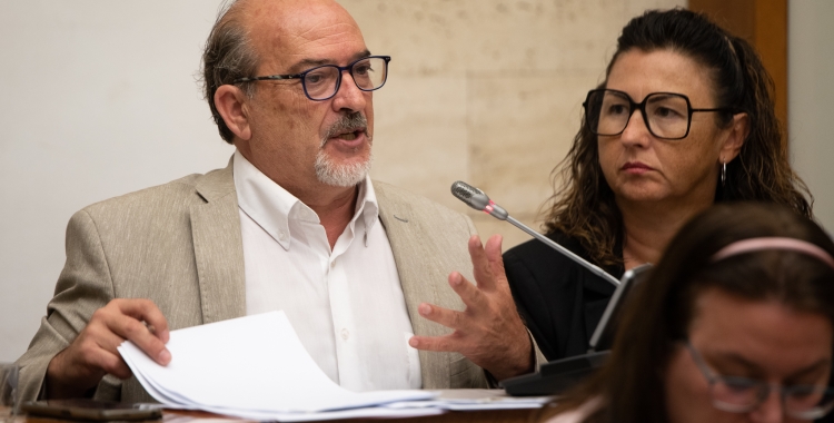 El conseller d'Educació, Manuel Robles, n'ha parlat avui a Ràdio Sabadell | Roger Benet