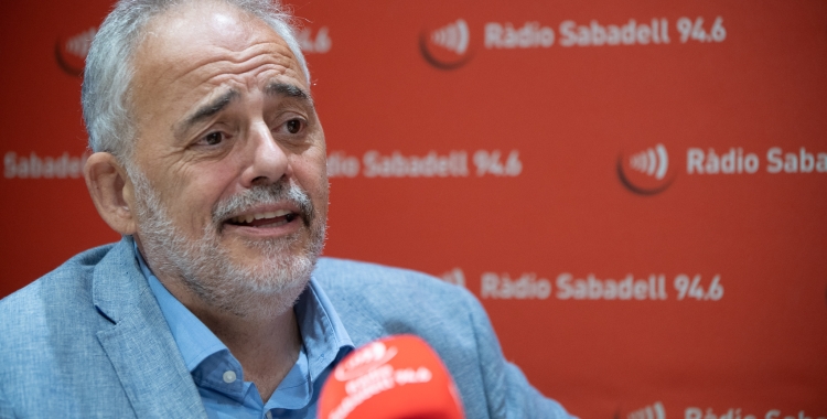 Javier Lafuente aquest matí a Ràdio Sabadell | Roger Benet