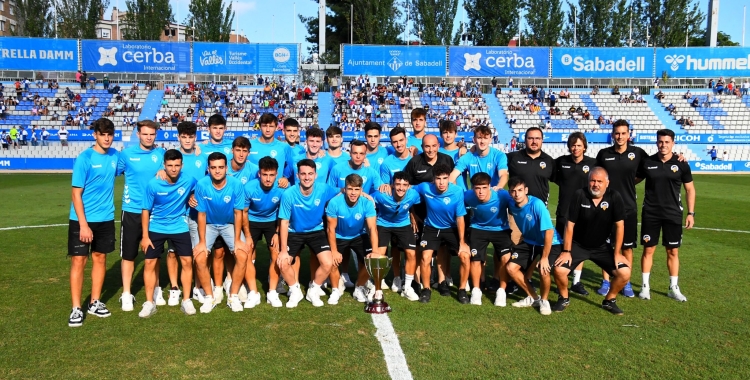 El filial del Sabadell arrenca una temporada il·lusionant després de ser campió de la Copa Catalunya Amateur | CES