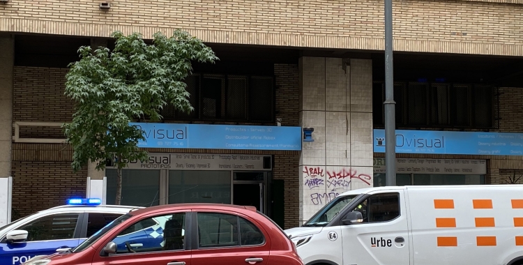 Imatge del local ocupat a la ronda Ponent | TV Sabadell Vallès (Cedida)