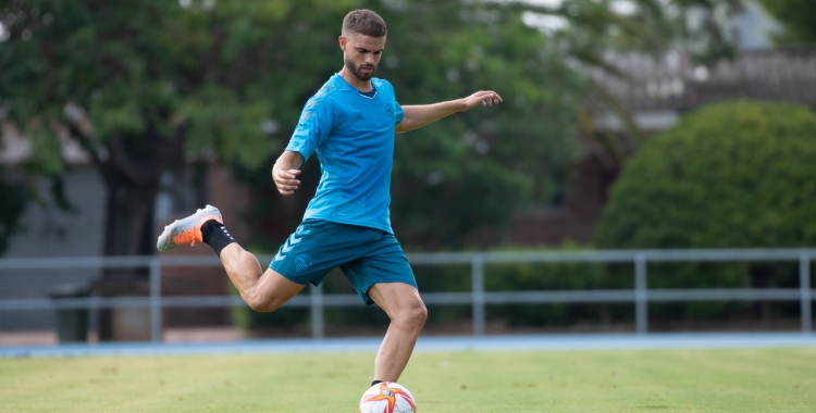 Guillem Molina en un entrenament aquesta temporada | CES