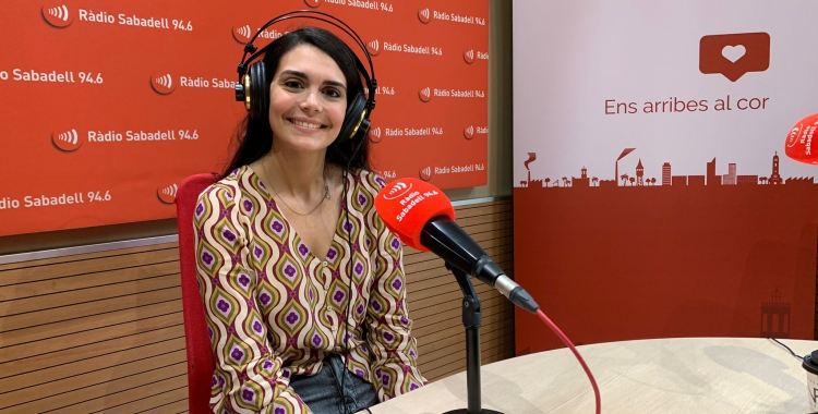 Mar Fayos a l'estudi 1 de Ràdio Sabadell aquest divendres | Raquel Garcia