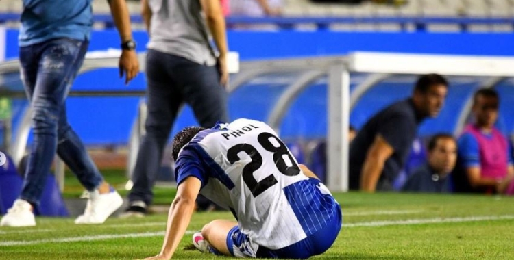 Jaume Piñol, lesionat contra l'Amorebieta | CES