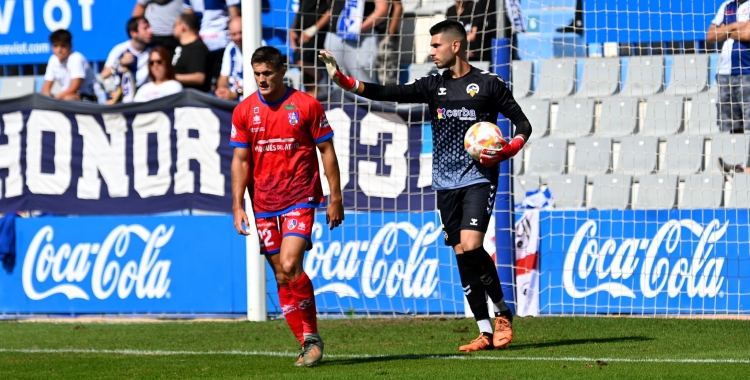 Puig diumenge passat a la Nova Creu Alta contra el Calahorra | CES