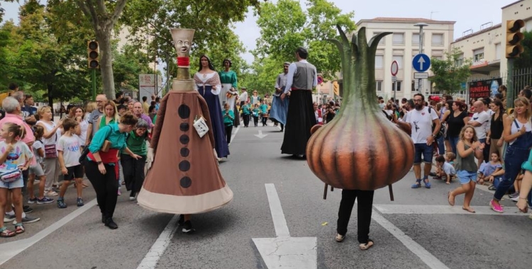 La cercavila ha estat un dels elements de la Festa Major 