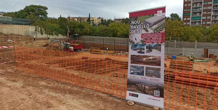 Visita d'obres al Pavelló Oest | Pere Gallifa