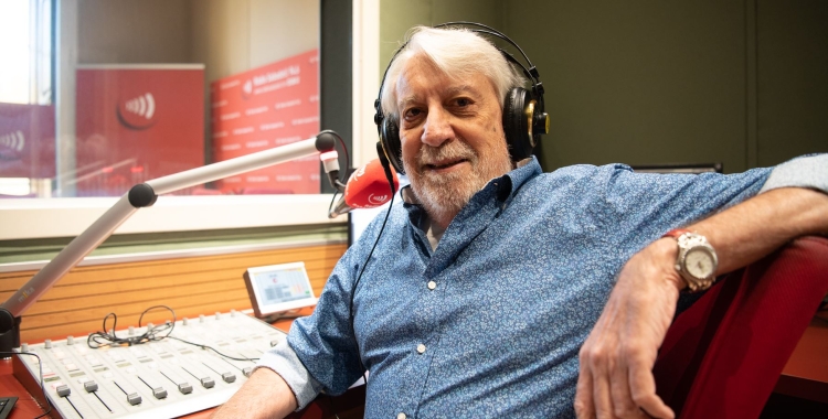 Pere Massagué, director del programa musical Xocolata Express (Imatge Roger Benet) 