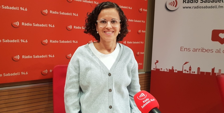 Mariona Bombardó, psicòloga a l'estudi 1 