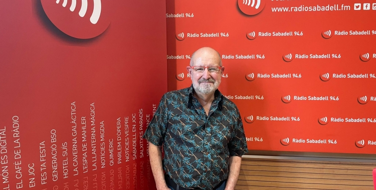 Jordi Peti avui a l'estudi 1 de ràdio Sabadell 