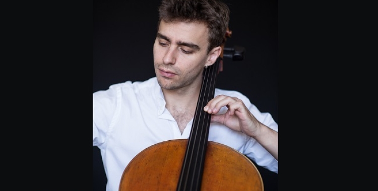El violoncel·lista Pau Codina 