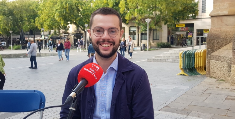 Eloi Cortés, regidor d'Acció Social al programa especial avui al Racó del Campanar 