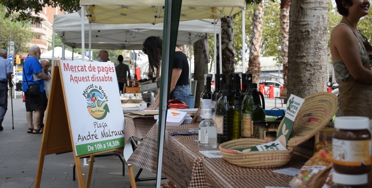 Un mercat de pagès a Barcelona | ACN