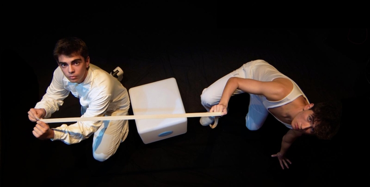 Imatge cedida de l'equip teatral de 'Distòpies' 