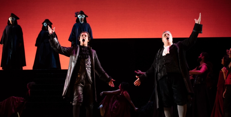 Una escena de 'Don Giovanni' de la Fundació Òpera Catalunya | Roger Benet