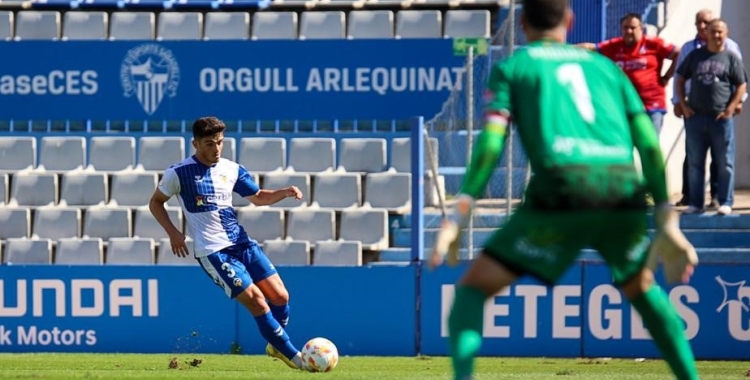 Carrión prova una centrada | Sandra Dihör