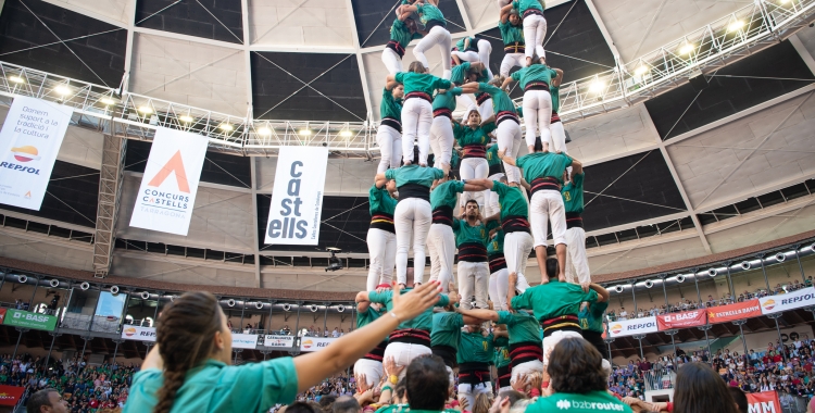 Els Saballuts no arrisquen al Concurs de Castells de Tarragona i finalitzen en 12è lloc | Roger Benet