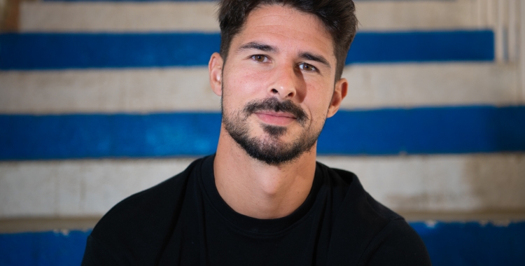 Juan Delgado avui a la Nova Creu Alta | Roger Benet