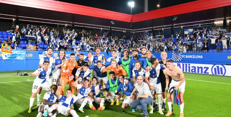 Pinya arlequinada al Johan Cruyff | Críspulo Díaz