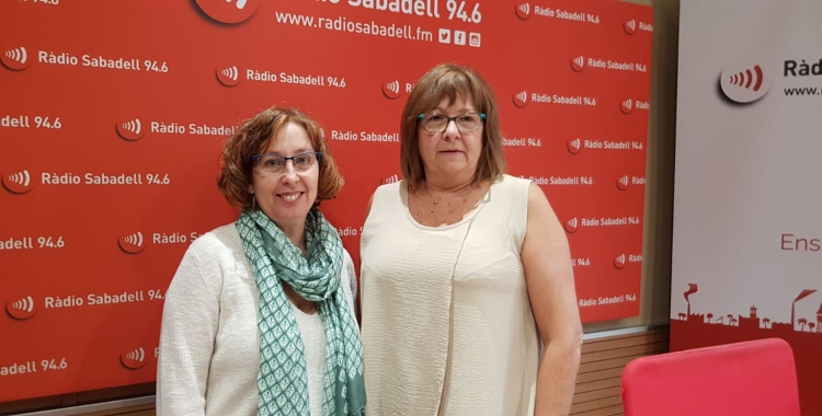 Teresa Ribot i Anna Pujol, de Cures Pal·liatives del Taulí