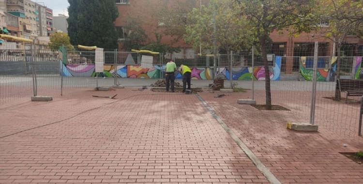 Comença la remodelació de la plaça de la Llibertat | Cedida