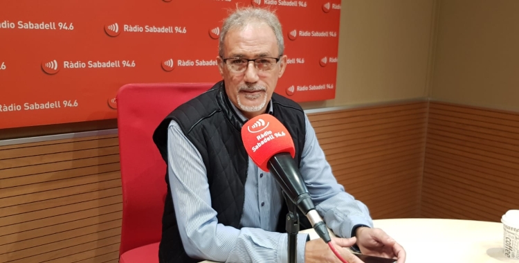 El president de Hermandad Nuestra Señora Virgen de la Fuensanta, Antonio Padilla a l'estudi 1