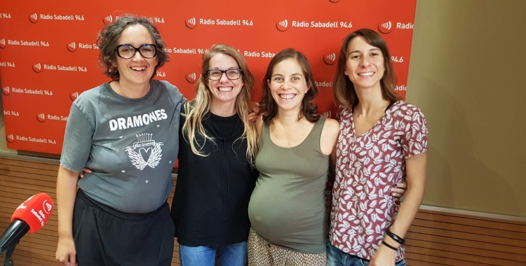 L'aida, la Guida, l'Alba i la Nuria, avui a la ràdio