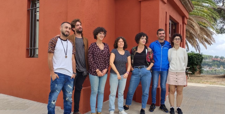 Membres de l'expedició al Sàhara/ Karen Madrid