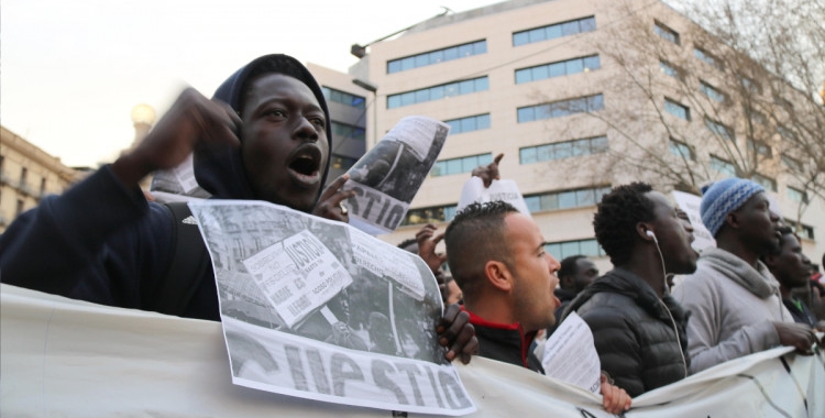 Una manifestació antiracista/ACN